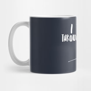 I THRUST THROUGH ICE - SKIING Mug